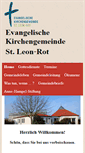 Mobile Screenshot of ev-kirche-stlr.de